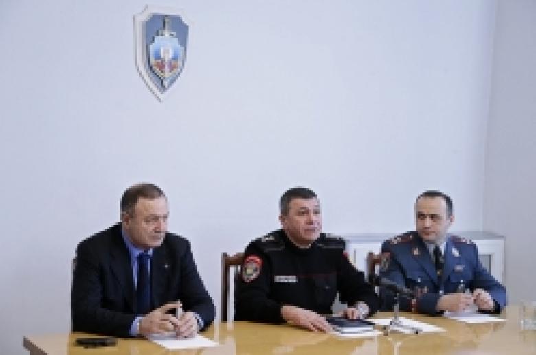 Начальник Полиции провел рабочее совещание в Армавирском марзе (ВИДЕО и ФОТОРЯД)