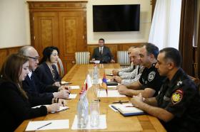 Chief of Police Receives the Ambassador of Japan to Armenia