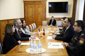 The Czech Republic is Eager to Continue Supporting the Ministry of The Internal Affairs of the RA