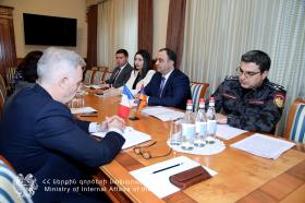 France is Eager to Support RA Ministry of Internal Affairs